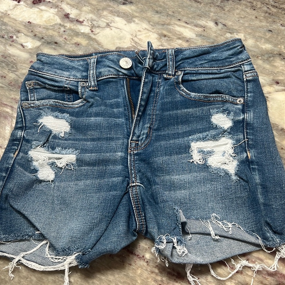 American Eagle jean shorts, size 2